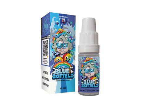 Liquid CBG Blue Zkittelz 10ML 250MG Babcia Marysia